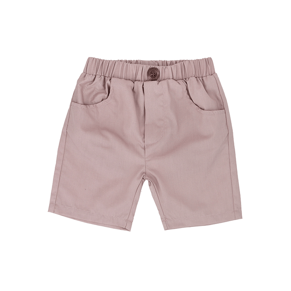 Bruno Pull Up Cotton Shorts (Blush)