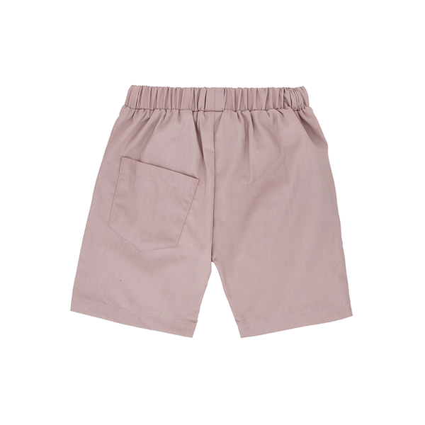 Bruno Pull Up Cotton Shorts (Blush)