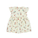 Bunnies In Hot Air Balloon Baby Doll Dress (Beige)