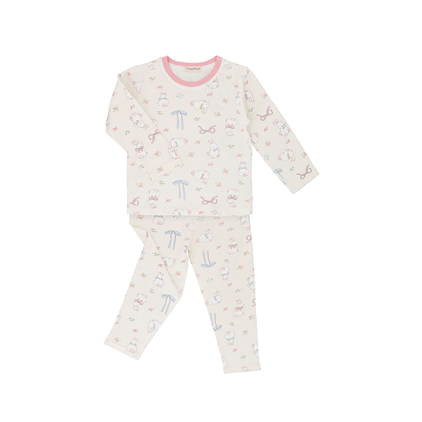 Bunny Ribbon Soft Cotton Pyjamas