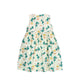 Button Down Dragons & Castles Girl Dress - (Beige)