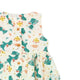 Button Down Dragons & Castles Girl Dress - (Beige)