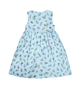 Button Down Magical Bunny Dress (Light Blue)