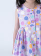 Button Down Maru Maru Dress - (Purple)