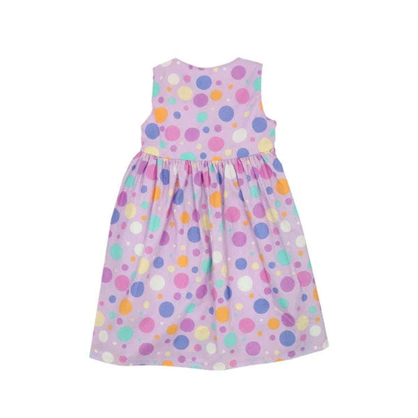 Button Down Maru Maru Girl Dress - (Purple)