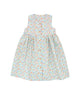 Button Down Petite Fleur Dress - (Light Blue)