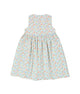 Button Down Petite Fleur Dress - (Light Blue)