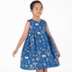 Button Down Animals In Autumn Dress - (Navy)