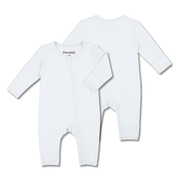 Bamboo Fibre Zip Through Long Onesie