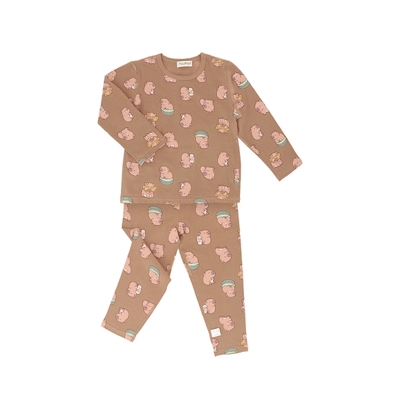 Capybara Soft Cotton Pyjamas