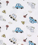 Cars & Buildings Cotton Sleeveless Onesie