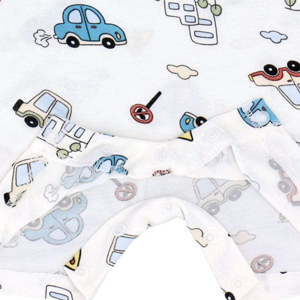 Cars & Buildings Cotton Sleeveless Onesie