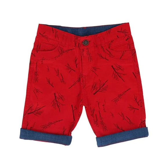 Caspian Cotton Bermudas (Red)