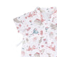 Ocean Wonderland Cotton Kimono Style Onesie
