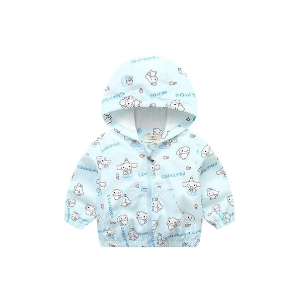 Cinnamon Puppy Jacket (Light Blue)