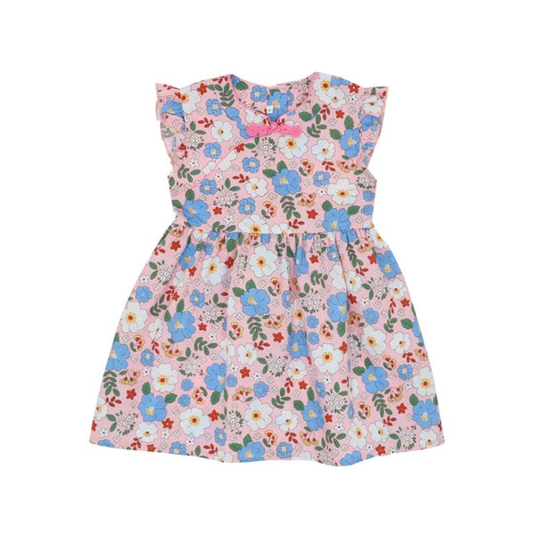 Colourful Festive Blooms Cheongsam Dress
