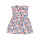 Colourful Festive Blooms Cheongsam Dress