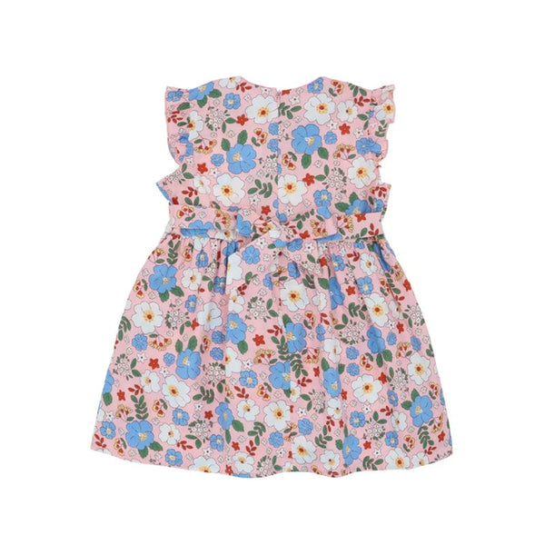 Colourful Festive Blooms Cheongsam Dress