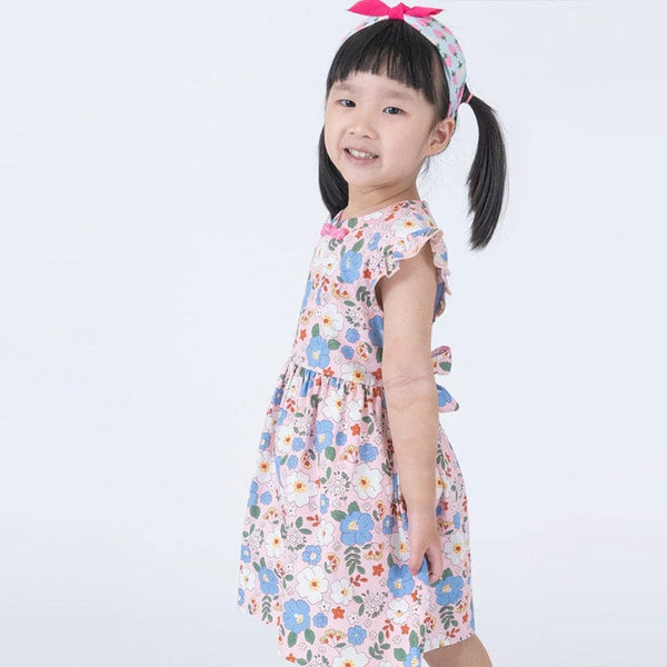 Colourful Festive Blooms Cheongsam Dress