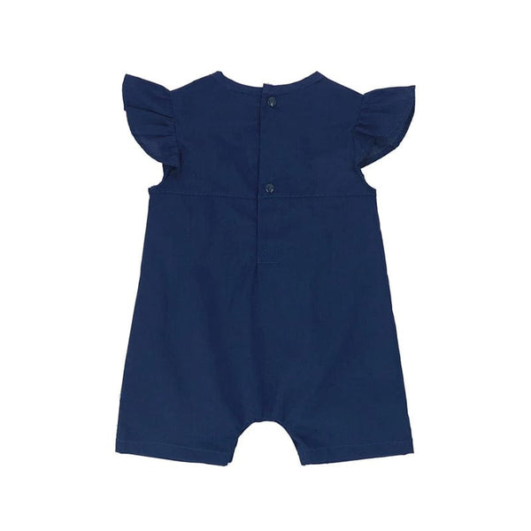 Cutest Cupcakes Navy Baby Girl Cotton Onesie