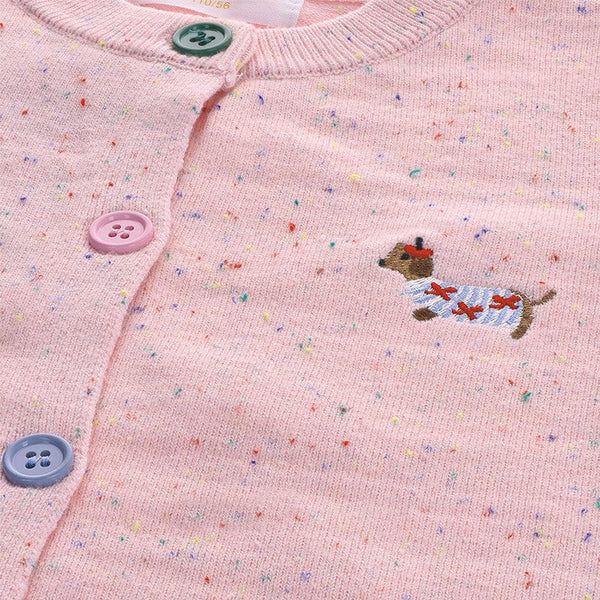 Dachshund Doggy Cardigan (Pink)