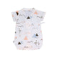 Dancing Flamingos Cotton Kimono Style Onesie