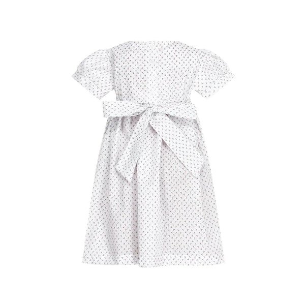 Desiree Petite Flowers Baby Doll Smocked Dress