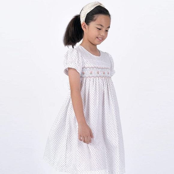 Desiree Petite Flowers Smocked Dress