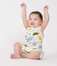 Dino Bamboo Sleeveless Cotton Onesie