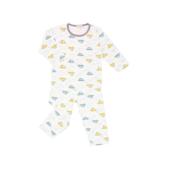Dino & Vehicle Long Sleeve PJs