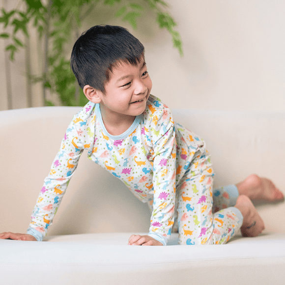 Dreamy Dino Tencel Long Sleeve Pyjamas