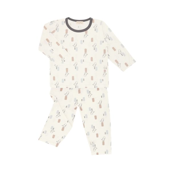Boy Pyjamas Mischief Dino Lyocell Long Sleeve