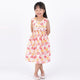 Dixie Flower Print Smocked Girl Dress