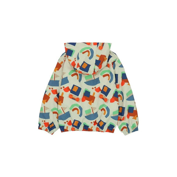 Excavator & Rainbow Jacket (Beige)