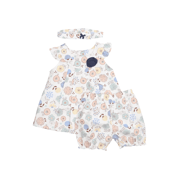 Exotic Fleurs Baby Girl 2pc Set - Green