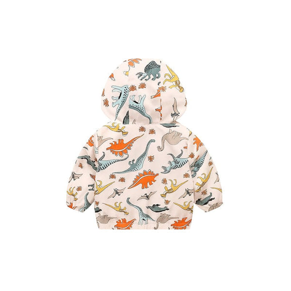 Fearsome Dinosaurs Jacket (Beige)