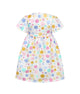 Flutter Sleeve Button Down Maru Maru Dress - (White)