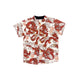 Mandarin Collar Boy Shirt - Fortune Dragon (White)