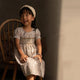 Gail Brown Flowers Smocked Dress