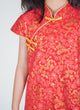 Golden Dragon Red Qipao