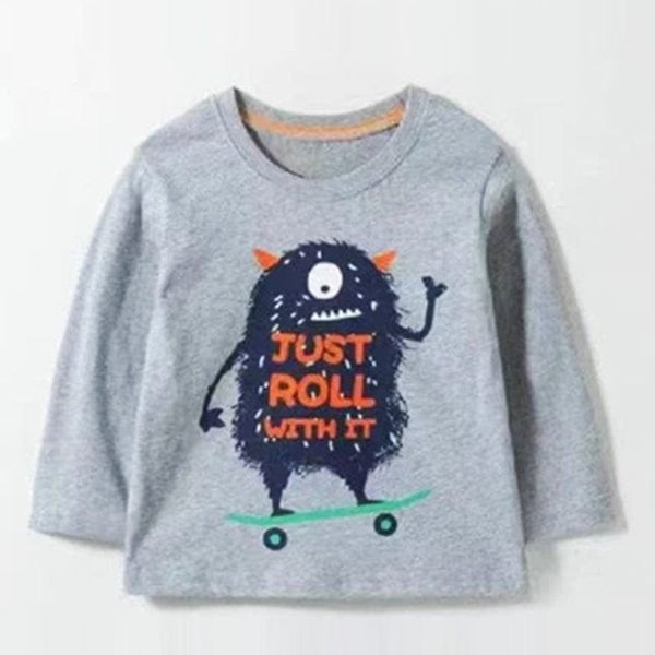Hairy Monster Long Sleeve Tee