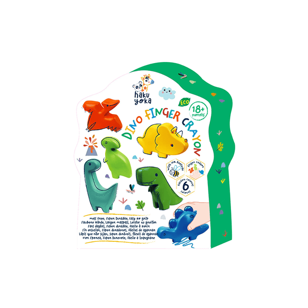 Haku Yoka - Dino Finger Crayon