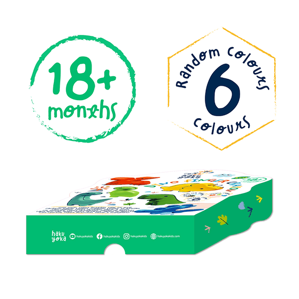 Haku Yoka - Dino Finger Crayon