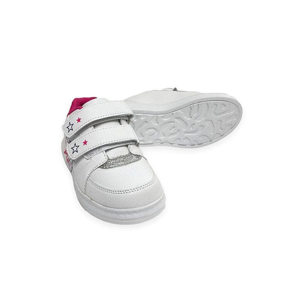 Hello Kitty Glitter Sneaker Shoes (White)