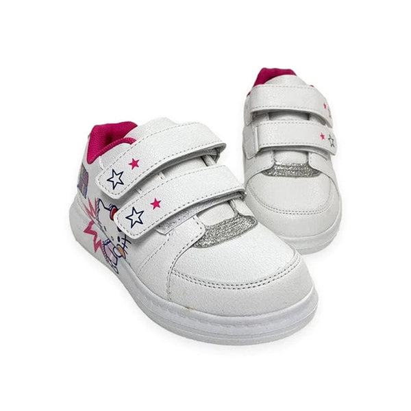 Hello Kitty Glitter Sneaker Shoes (White)