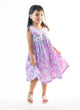 Hibiscus Lilac Smocked Dress