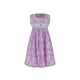 Hibiscus Lilac Smocked Girl Dress