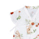 Hunting Squirrels Kimono Cotton Style Onesie