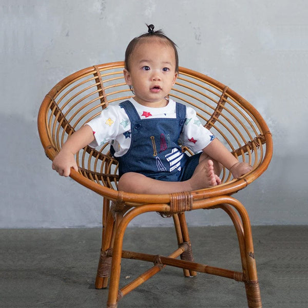 I Am A Star Baby Boy Cotton 2Pc Playsuit