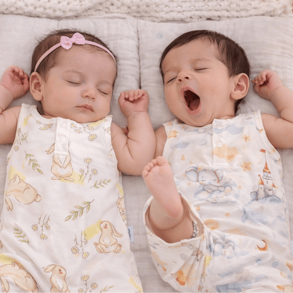 Springtime Bunny Cotton Sleeveless Onesie